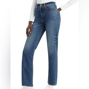 Levi’s Ribcage Straight Ankle Jeans